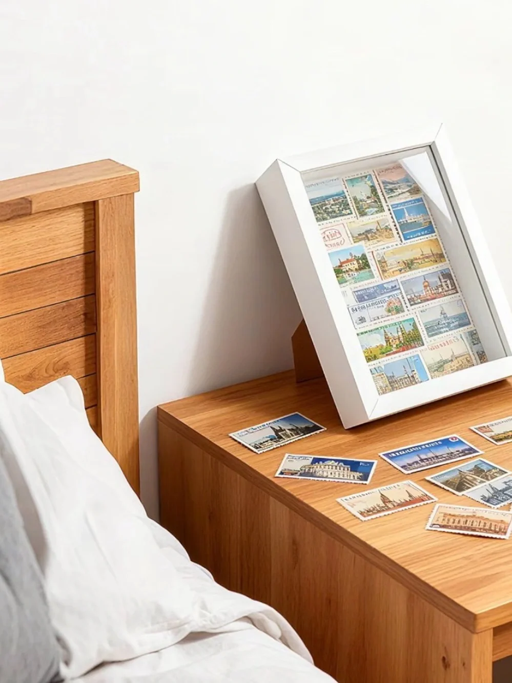 6 Pack 4 X 6 Inches Shadow Box Frame Small Wood Memory Display Cases